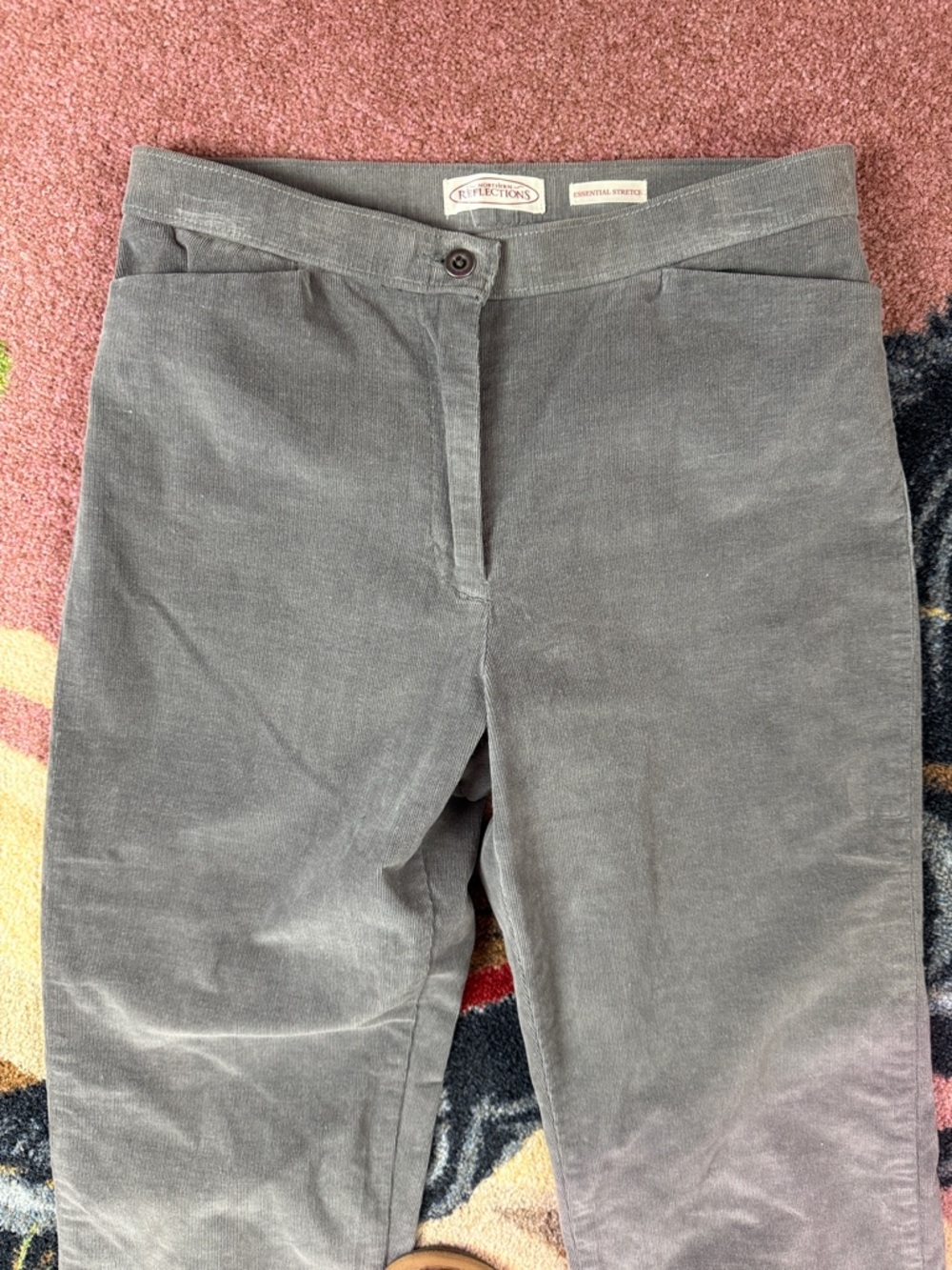 VINTAGE PANTS CORDUROY NORTHERN REFLECTIONS - Picture 4 of 6